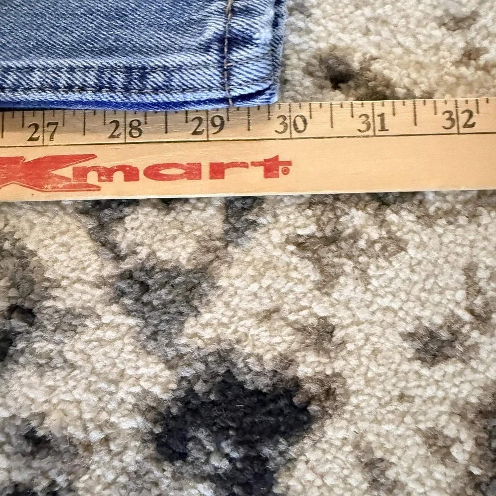 Levis 505 Jeans Mens 40x30 Blue Denim Straight Leg Regular Fit Medium Wash